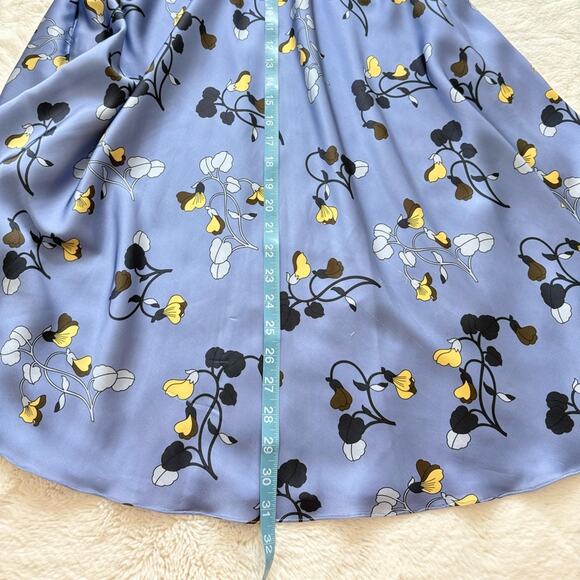 Unbranded custom made women silk  skirt/top set size 6 US - Picture 8 of 9